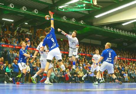 Goalscoring by Lucas Schneider Ferndorf Handball 2 League 2018 19 EHV Aue TuS Ferndorf on 17 11 2018 EHV Aue TuS Ferndorf