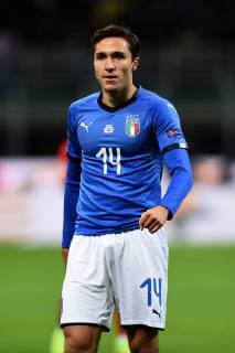 Fußball, Nations League, Italien - Portugal Db Milano 17 11 2018 - Uefa Nations League Italia-Portogallo foto Daniele Buffa Image nella foto: Federico Chiesa 