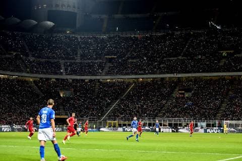 Mg Milano 17 11 2018 - Uefa Nations League Italia-Portogallo foto Matteo Gribaudi Image nella foto: tifosi Italia 
