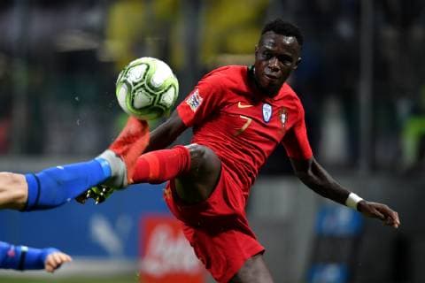 Fußball, Nations League, Italien - Portugal Bruma of Portugal in action during the Nations League League A group 3 football match between Italy and Portugal at stadio Giuseppe Meazza, Milano, November, 17, 2018 Foto Andrea Staccioli Insidefoto andreaxstaccioli
