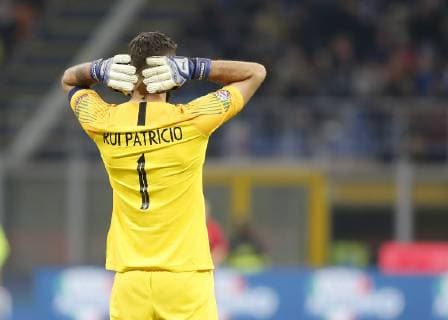 November 17, 2018 - Milan, Italy - Rui Patrcio during the Nation League match between Italia v Portogallo, in Milan Giuseppe Meazza Stadio, on November 17, 2018. Italy v Portugal - UEFA Nations League A  - ZUMAn230 20181117_zaa_n230_480 Copyright: xLorisxRosellix