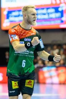 18 11 2018 xtgx Handball EHF Cup SC Magdeburg FC Porto emspor v l Matthias Musche Magdeburg 6 cheers Goal celebration celebrate the goal celebration GETEC Arena
