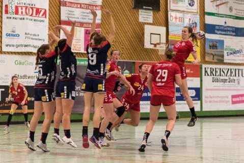 Alicia Soffel 1 FSV Mainz 05 13 SG H2Ku Herrenberg Kuties vs. 1 FSV Mainz 05 Handball 2 Bundesliga Women HBF Season 18 19 18 11 2018 SG H2Ku Herrenberg Kuties vs. 1 FSV Mainz 05 Handball 2 Bundesliga Women HBF Season 18 19 18 18 11 2018 Mens Handball Copyright: xEIBNER Wolfgang_Frankx EP_WFK