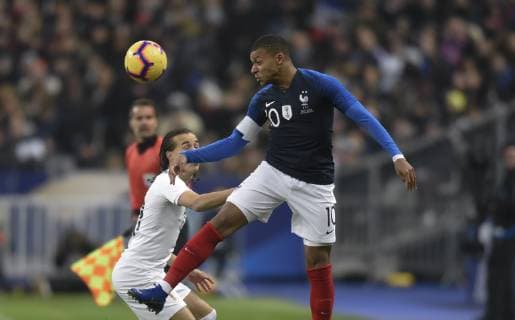 Kylian Mbappe (France) FOOTBALL : France vs Uruguay - Match Amical - Paris - 20 11 2018 FedericoPestellini PANORAMIC 