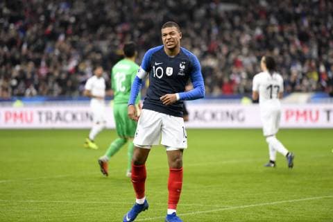 10 KYLIAN MBAPPE (FRA) - DECEPTION FOOTBALL : France vs Uruguay - Match Amical - 20 11 2018 AnthonyBIBARD FEP Panoramic 