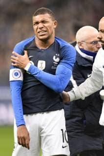 Sport Bilder des Tages Sport Bilder des Tages Fußball, Frankreich - Uruguay 10 KYLIAN MBAPPE (FRA) - DECEPTION - BLESSURE FOOTBALL : France vs Uruguay - Match Amical - 20 11 2018 AnthonyBIBARD FEP Panoramic 