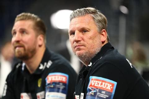 Nikolaj Jacobsen Trainer Rhein Neckar Loewen Rhein Neckar Loewen vs. Telekom Veszprem HC EHF Champions League 21 11 2018 Photo Eibner Rhein Neckar Loewen vs. Telekom Veszprem HC EHF Champions League 21 11 2018 Mannheim Copyright: xEIBNER Alexander_Neisx EP_ANS