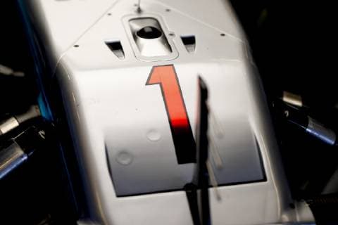 Motorsports: FIA Formula One World Championship WM Weltmeisterschaft 2018, Grand Prix of Abu Dhabi, World Championship;2018;Grand Prix;Abu Dhabi, Number one on front of car Abu Dhabi United Arab Emirates