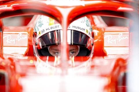 Motorsports: FIA Formula One World Championship WM Weltmeisterschaft 2018, Grand Prix of Abu Dhabi, World Championship;2018;Grand Prix;Abu Dhabi, , 5 Sebastian Vettel (GER, Scuderia Ferrari) Abu Dhabi United Arab Emirates