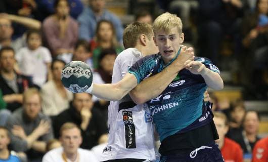 25 11 2018 Handball EHF Cup 3 Round 6 Matchday Fuechse Berlin Aalborg Handbold Bild Torben Matzken Fuechse Berlin Handball EHF Cup 3 Round 6 Matchday Fuechse Berlin Aalborg Handbold