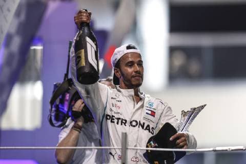 Motorsports: FIA Formula One World Championship WM Weltmeisterschaft 2018, Grand Prix of Abu Dhabi, World Championship;2018;Grand Prix;Abu Dhabi, 44 Lewis Hamilton (GBR, Mercedes AMG Petronas F1 Team), Abu Dhabi United Arab Emirates