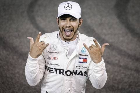 HAMILTON Lewis (gbr), Mercedes AMG F1 Petronas GP W09 Hybrid EQ Power+, portrait winner during the 2018 Formula One World Championship WM Weltmeisterschaft Abu Dhabi Grand Prix from November 22 to 25 in Yas Marina - Photo Francois Flamand DPPI Motorsports: FIA Formula One World Championship 2018, Grand Prix of Abu Dhabi, World Championship;2018;Grand Prix;Abu Dhabi, 44 Lewis Hamilton (GBR, Mercedes AMG Petronas F1 Team), Abu Dhabi United Arab Emirates