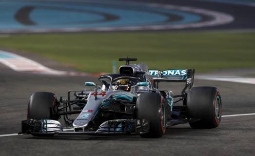 Motorsports: FIA Formula One World Championship WM Weltmeisterschaft 2018, Grand Prix of Abu Dhabi, World Championship;2018;Grand Prix;Abu Dhabi, 44 Lewis Hamilton (GBR, Mercedes AMG Petronas F1 Team), Abu Dhabi United Arab Emirates