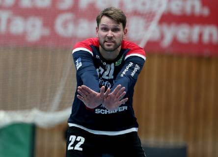 Germany Würzburg s Oliver Arena 25 11 2018 Handball 2 Bundesliga DJK Rimpar Woelfe TuS N Luebbecke Picture v l Goalkeeper Max Brustmann DJK Rimpar Wölfe 22 Copyright: HMBxMedia xHeikoxBecker