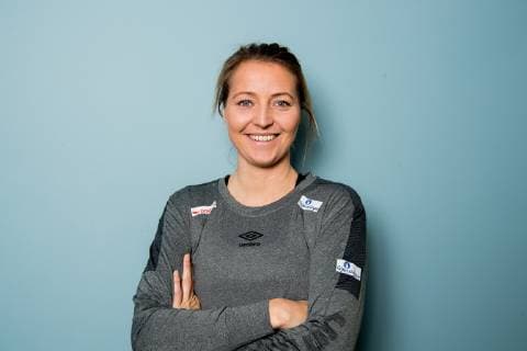 181126 Goalkeeper Silje Solberg of Norway poses for a portrait during a press event on November 26, 2018 in Fornebu. Photo: Jon Olav Nesvold BILDBYRN kod JE 160367  Copyright: JONxOLAVxNESVOLD BB181126JE006