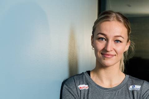 181126 Stine Bredal Oftedal of Norway poses for a portrait during a press event on November 26, 2018 in Fornebu. Photo: Jon Olav Nesvold BILDBYRN kod JE 160367  Copyright: JONxOLAVxNESVOLD BB181126JE012
