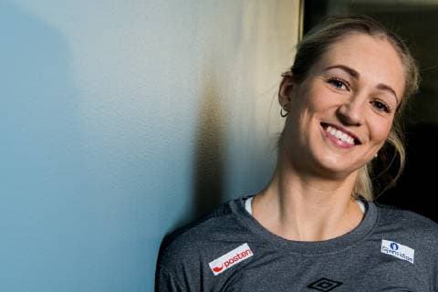 181126 Linn J¿rum Sulland of Norway poses for a portrait during a press event on November 26, 2018 in Fornebu. Photo: Jon Olav Nesvold BILDBYRN kod JE 160367  Copyright: JONxOLAVxNESVOLD BB181126JE030