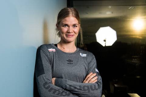 181126 Veronica Kristiansen of Norway poses for a portrait during a press event on November 26, 2018 in Fornebu. Photo: Jon Olav Nesvold BILDBYRN kod JE 160367  Copyright: JONxOLAVxNESVOLD BB181126JE038