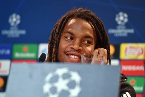 Renato SANCHES Bayern Muenchen single motif portrait portrait press conference FC Bayern Muenchen before the Champions League match against Benfica Lisbon soccer on 26 11 2018