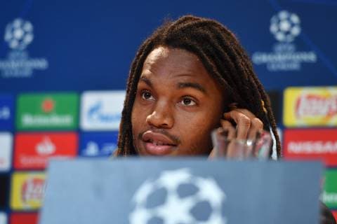 Renato SANCHES Bayern Muenchen single motif portrait portrait press conference FC Bayern Muenchen before the Champions League match against Benfica Lisbon soccer on 26 11 2018