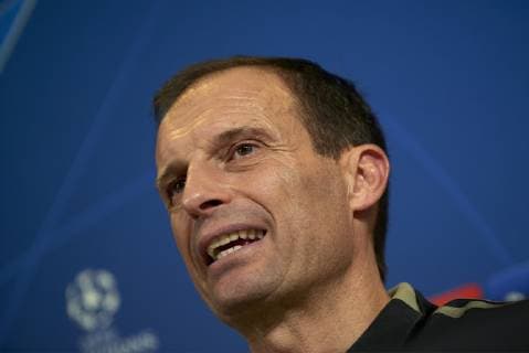 November 26, 2018 - Turin, Italy - Massimiliano Allegri during the press conference PK Pressekonferenz before the UEFA Champions League match between Juventus and Valencia CF at Allianz Juventus Stadium in Turin, Italy on November 26, 2018 Juventus v Valencia - Champions League previews  - ZUMAn230 20181126_zaa_n230_193 Copyright: xJosexBretonx