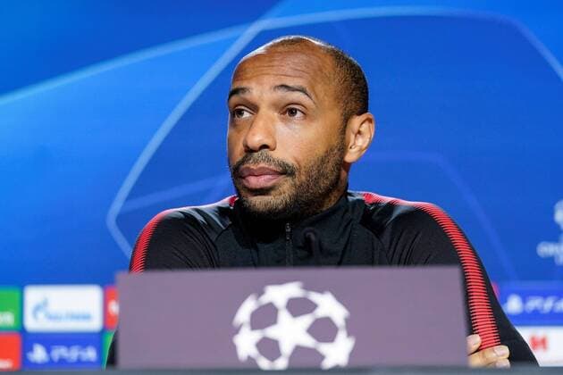 AS Monaco s head coach Thierry Henry delivers a press conference PK Pressekonferenz at Wanda Metropolitano stadium, in Madrid, Spain, 26 November 2018. AS Monaco will face Atletico de Madrid during a UEFA Champions League group A soccer match at Wanda Metropolitano stadium on 28 November 2018. AS Monaco press conference !ACHTUNG: NUR REDAKTIONELLE NUTZUNG!  Copyright: xRodrigoxJimenezx GRAF7443 20181127-636789427454911510