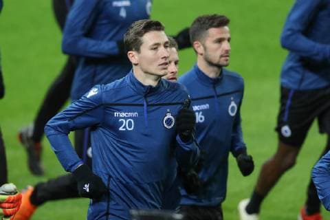 Club s Hans Vanaken pictured during a training session of Belgian soccer team Club Brugge KV in Dortmund, Germany, Tuesday 27 November 2018. Tomorrow Club will meet German team Borussia Dortmund on day five of the UEFA Champions League, in group A. BRUNOxFAHY  x05477950x