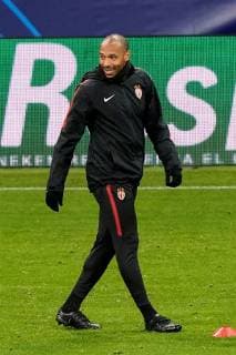 AS Monaco s head coach Thierry Henry participates in a training session at Wanda Metropolitano stadium, in Madrid, Spain, 26 November 2018. AS Monaco will face Atletico de Madrid during a UEFA Champions League group A soccer match at Wanda Metropolitano stadium on 28 November 2018. AS Monaco training session !ACHTUNG: NUR REDAKTIONELLE NUTZUNG!  Copyright: xRodrigoxJimenezx GRAF7465 20181127-636789441957523888
