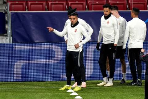 AS Monaco s Radamel Falcao participates in a training session at Wanda Metropolitano stadium, in Madrid, Spain, 26 November 2018. AS Monaco will face Atletico de Madrid during a UEFA Champions League group A soccer match at Wanda Metropolitano stadium on 28 November 2018. AS Monaco training session !ACHTUNG: NUR REDAKTIONELLE NUTZUNG!  Copyright: xRodrigoxJimenezx GRAF7474 20181127-636789442574427287