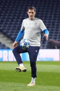27 11 2018 Football season 2018 2019 Champions League 5 matchday FC Schalke 04 press conference final training Sebastian Rudy FC Schalke 04 Porto Estadio do Dragao Portugal