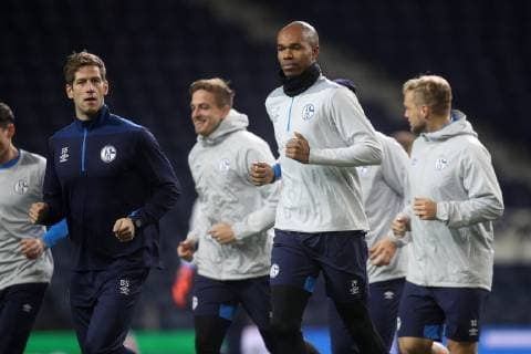 27 11 2018 Football season 2018 2019 Champions League 5 matchday FC Schalke 04 press conference final training Naldo FC Schalke 04 Porto Estadio do Dragao Portugal