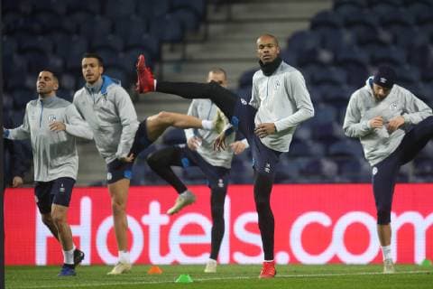 27 11 2018 Football season 2018 2019 Champions League 5 matchday FC Schalke 04 press conference final training Naldo FC Schalke 04 Porto Estadio do Dragao Portugal