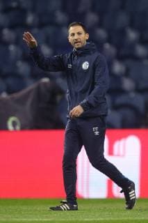 27 11 2018 Football season 2018 2019 Champions League 5 matchday FC Schalke 04 press conference final training head coach Domenico TEDESCO FC Schalke 04 Porto Estadio do Dragao Portugal