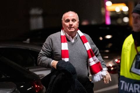 27 11 2018 xkvx Football UEFA Champions League FC Bayern Muenchen Benfica Lisbon emspor v l President Uli Hoeness FC Bayern Muenchen DFL DFB REGULATIONS PROHIBIT ANY USE OF PHOTOGRAPHS as IMAGE SEQUENCES and or QUASI VIDEO Munich