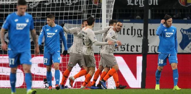1 0 for Schachtar Donezk by Ismaily 31 Schachtar Donezk goal celebration UEFA Champions League TSG 1899 Hoffenheim vs. Schachtar Donezk Groupe F 5 Matchday November 27 2018 Wirsol Rhein Neckar Arena Germany YmdY DFL DFL regulations prohibit any use of photographs as image sequences and or quasi video TSG 1899 Hoffenheim Schachtar Donezk