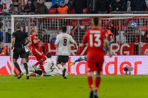 Munich Germany 27 11 2018 UEFA Champions League 2018 19 Season Back Round Group Phase Group E 5 Matchday FC Bayern Muenchen SL Benfica Lisbon Goal to 2 0 Scorers Arjen Robben FCB DeFodi527