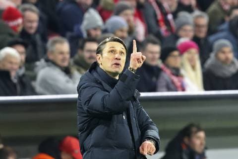 27 11 2018 Football UEFA Champions League 2018 2019 Group Phase 5 Matchday FC Bayern Munich Benfica Lisbon at Allianz Arena Munich Coach Niko Kovac FC Bayern Munich DFL and DFB regulations prohibit any use of photographs as image sequences and or quasi video