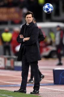 Santiago Solari, Real Madrid Coach during the Uefa Champions League 2018 2019 Group G football match between AS Roma and Real Madrid at Olimpico stadium Allianz Stadium, Rome, November, 27, 2018 Foto Antonietta Baldassarre Insidefoto antoxbalda