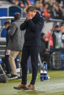 hd disappointed Germany Sinsheim 27 11 2018 Sports Football UEFA Champions League Matchday5 TSG 1899 Hoffenheim vs. Schachtar Donezk Rhein Neckar Arena