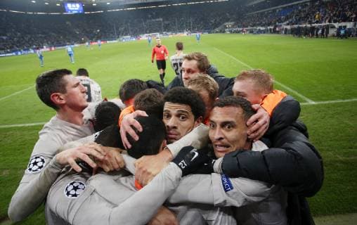 3 2 for Schachtar Donezk by Taison 7 Schachtar Donezk torjubel UEFA Champions League TSG 1899 Hoffenheim vs. Schachtar Donezk Groupe F 5 Matchday November 27 2018 Wirsol Rhein Neckar Arena Germany YmdY DFL DFL regulations prohibit any use of photographs as image sequences and or quasi video TSG 1899 Hoffenheim Schachtar Donezk