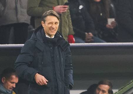 Sport Bilder des Tages Head coach Niko Kovac (FCB), team manager, coach, half-size, portrait, zwinkert FC BAYERN MUNICH - BENFICA LISBON UEFA Football Champions League , Munich, November 27, 2018, Season 2018 2019, group stage, group E, FCB, Lissabon, Photographer: Peter Schatz MAGICS