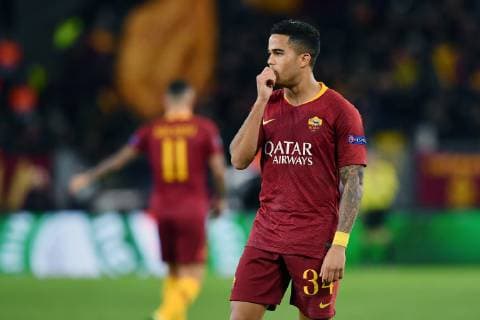 As Roma 27 11 2018 - Champions League Roma-Real Madrid foto Antonello Sammarco Image nella foto: Justin Kluivert 