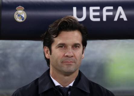 November 27, 2018 - Rome, Italy - AS Roma v FC Real Madrid : UEFA Champions League Group G.Real Madrid manager Santiago Solari at Olimpico Stadium in Rome, Italy on November 27, 2018. AS Roma v Real Madrid - UEFA Champions League Group G  - ZUMAn230 20181127_zaa_n230_225 Copyright: xMatteoxCiambellix