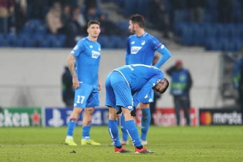 27 11 2018 xtvx Soccer UEFA Champions League TSG 1899 Hoffenheim Schachtar Donezk emspor v l Andrej Kramaric TSG 1899 Hoffenheim disappointed disappointed looking dissapointed after the match after the match DFL DFB REGULATIONS PROHIBIT ANY USE OF PHOTOGRAPHS as IMAGE SEQUENCES and or QUASI VIDEO Sinsheim