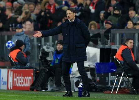 27 11 2018 Champions League Season 2018 2019 Bavaria vs Benfica Lisbon Allianz Arena Munich Sport in picture FCB Coach Nico Kovac FCB DFL REGULATIONS PROHIBIT ANY USE OF PHOTOGRAPHS AS IMAGE SEQUENCES AND OR QUASI VIDEO