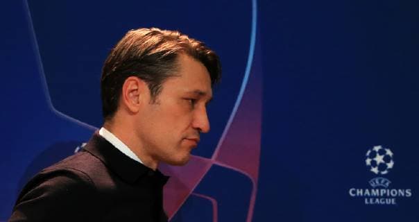 27 11 2018 Champions League Season 2018 2019 Bavaria vs Benfica Lisbon Allianz Arena Munich Sport in picture FCB Coach Nico Kovac FCB DFL REGULATIONS PROHIBIT ANY USE OF PHOTOGRAPHS AS IMAGE SEQUENCES AND OR QUASI VIDEO