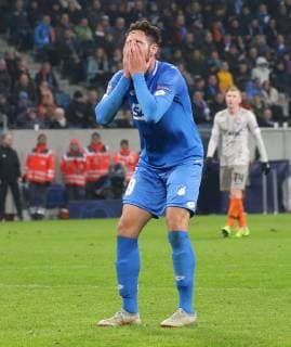 Sinsheim Soccer Champions League TSG Hoffenheim vs. Schachtar Donezk Ishak Belfodil Hoff