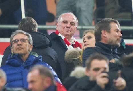 Uli HOENESS (FCB President ), FCB President and chairman, half-size, portrait, FC BAYERN MUNICH - BENFICA LISBON 5-1 UEFA Football Champions League , Munich, November 27, 2018, Season 2018 2019, group stage, group E, FCB, Lissabon, Photographer: Peter Schatz MAGICS