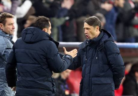 Soccer Champions League Season 2018 2019 Group Phase Men Germany 27 11 2018 5 Matchday FC Bayern Munich Benfica Lisbon v l Action Jubilee Jubilee Jubilee after Goal to 2 0 Sports Director Hasan Salihamidciz FC Bayern Munich Coach Niko Kovac FC Bayern Munich