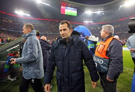 Football Champions League Season 2018 2019 Group stage Men Germany 27 11 2018 5 Matchday FC Bayern Munich Benfica Lisbon 5 1 v l before match Sport Director Hasan Salihamidciz FC Bayern Munich